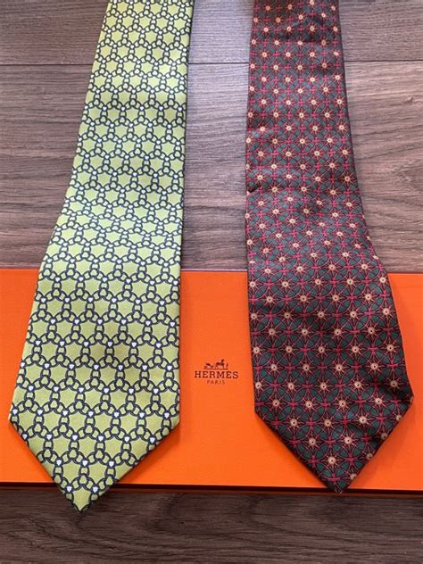 hermes tie set